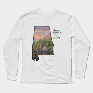 Alabama USA Long Sleeve T-Shirt